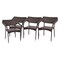 Merrick Lane Cheri Fade and Weather Resistant Modern PE Rattan Patio Dining Chair with Reinforced Steel Frame